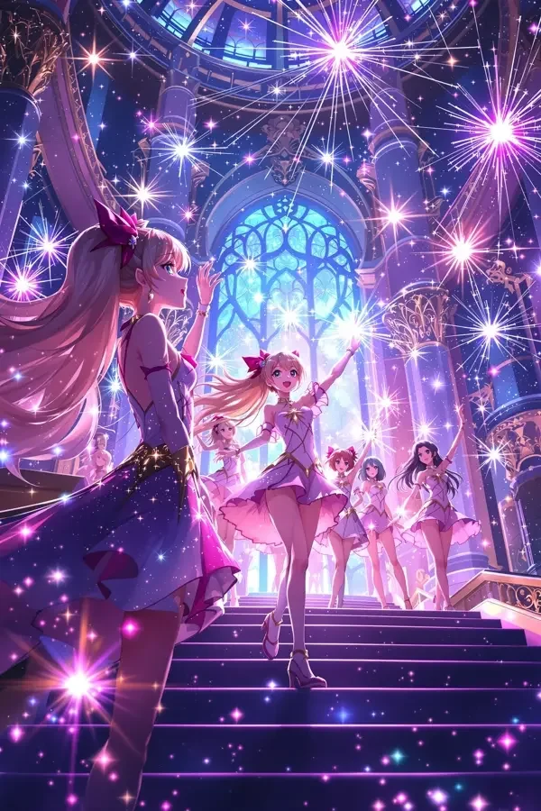 魔法少女学院 - 高清海报