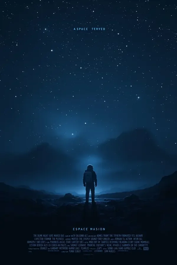 夜航星图 - 高清海报