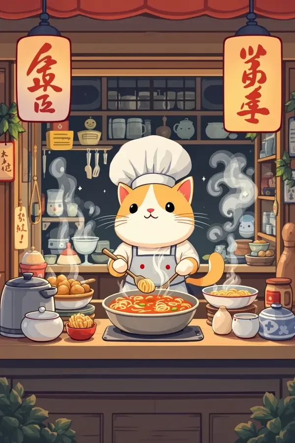 元气食堂 - 高清海报